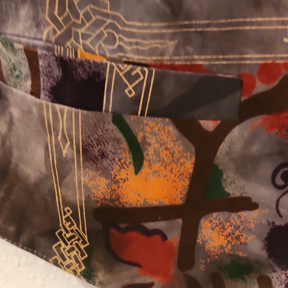 Colorful Abstract Patterned Vest - Picture 5 of 11